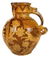 NORTH DEVON SLIPWARE HARVEST J