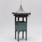 NORTH EUROPEAN BLUE PAINTED WO