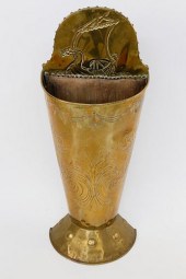 NORTH EUROPEAN BRASS UMBRELLA