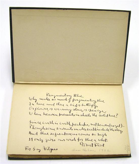 ''North of Boston''  N.Y. 1917  6th