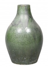 North State Pottery green glaz