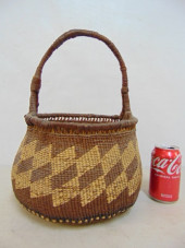 NORTH-WEST COASTAL BASKET WITH