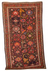 NORTH WEST PERSIAN RUG, MID 19