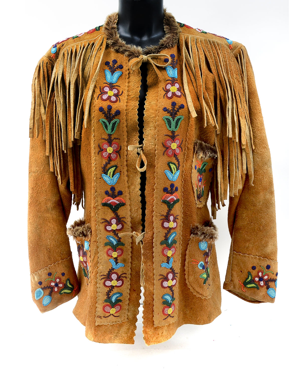 NORTHEAST WOODLANDS INDIAN BEADED