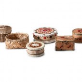 Northeastern Birchbark Boxes