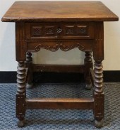 NORTHERN EUROPEAN CARVED WALNU