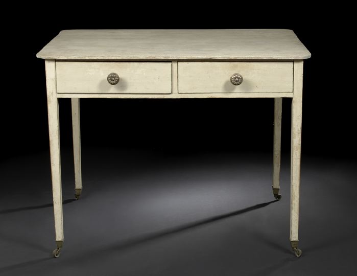 Northern European Cream-Painted