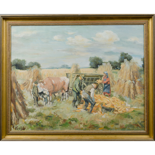Northern European Pastoral Scene