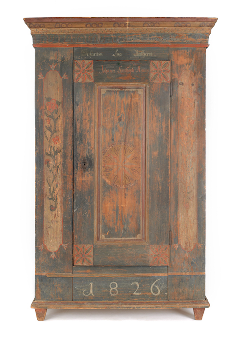 Northern European schrank dated