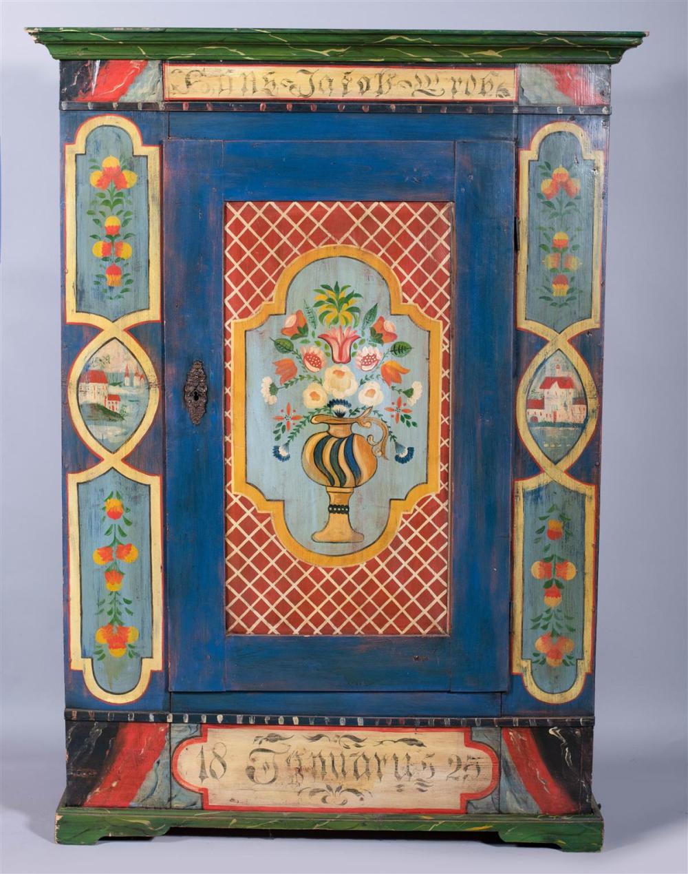 NORTHERN EUROPEAN STYLE PAINTED
