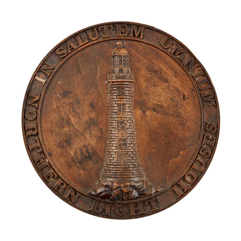 NORTHERN LIGHTHOUSE BOARD CARVED