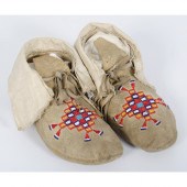Northern Plains Beaded Hide Mo