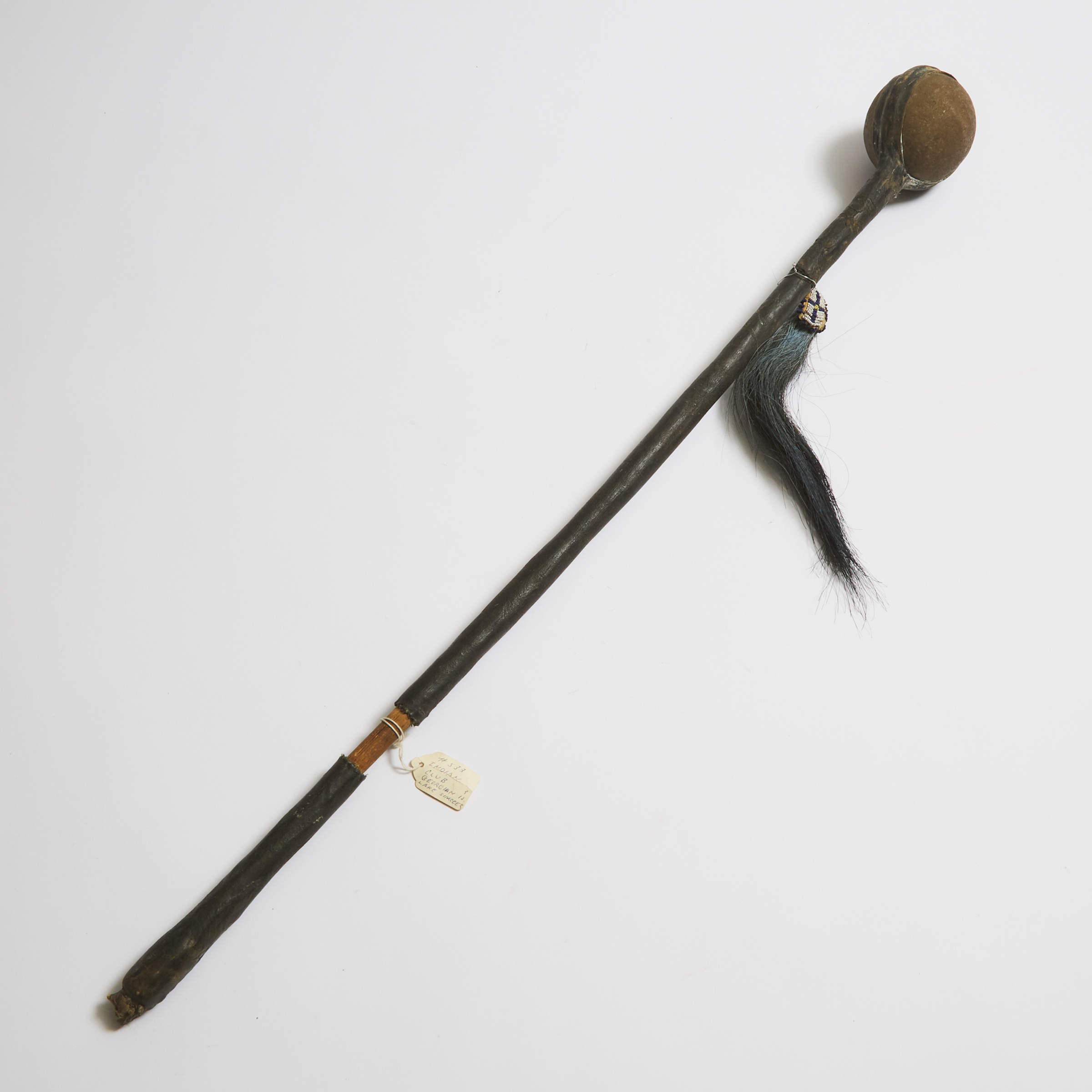 Northern Plains Indian War Club,
