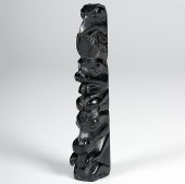 Northwest Coast Argillite Tote