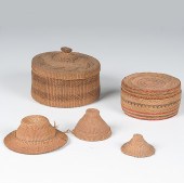 Northwest Coast Baskets lot of