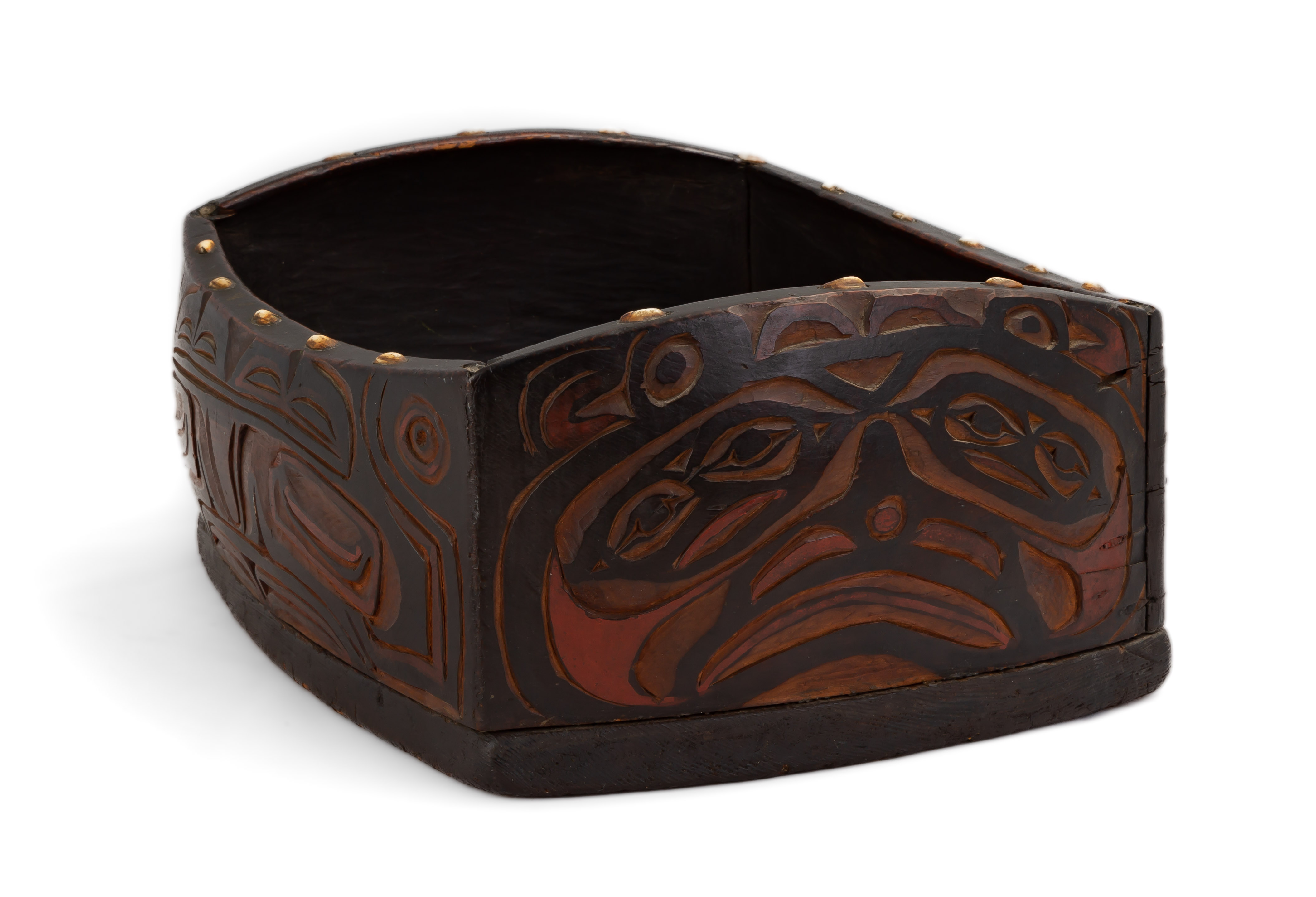 NORTHWEST COAST BENTWOOD FEAST BOWL