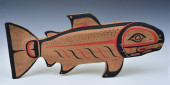 NORTHWEST COAST CARVED AND POL