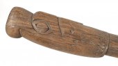 NORTHWEST COAST CARVED HANDLE,