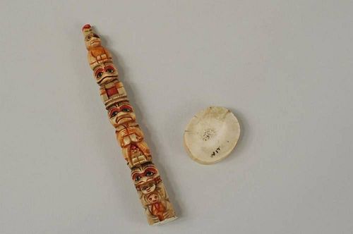 NORTHWEST COAST CARVED IVORY
