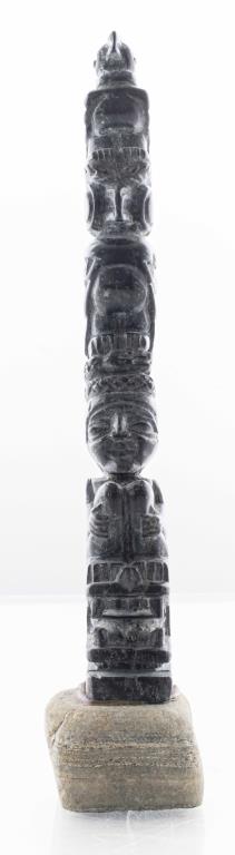 NORTHWEST COAST CARVED SOAPSTONE