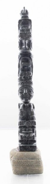 NORTHWEST COAST CARVED SOAPSTO