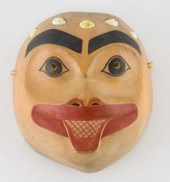 NORTHWEST COAST ELDER CARVED M