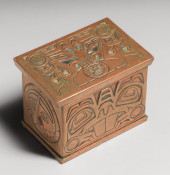 NORTHWEST COAST EMBOSSED COPPE