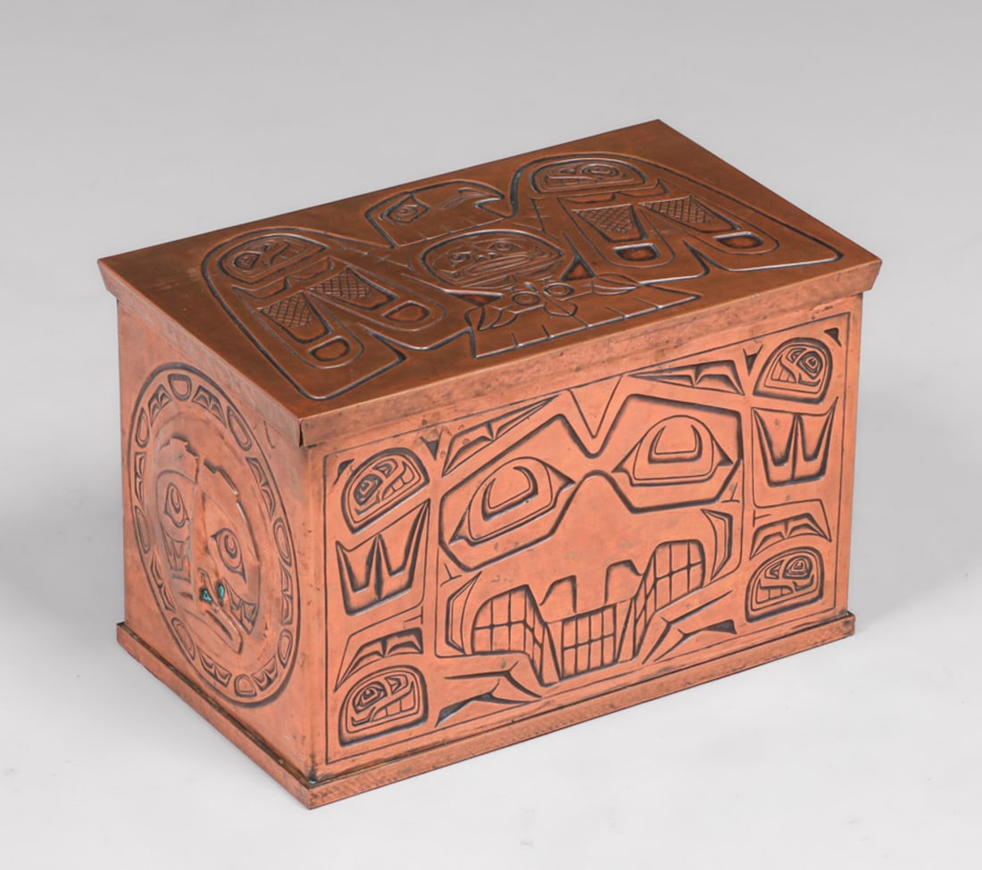 NORTHWEST COAST EMBOSSED COPPER