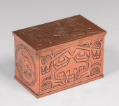 NORTHWEST COAST EMBOSSED COPPE