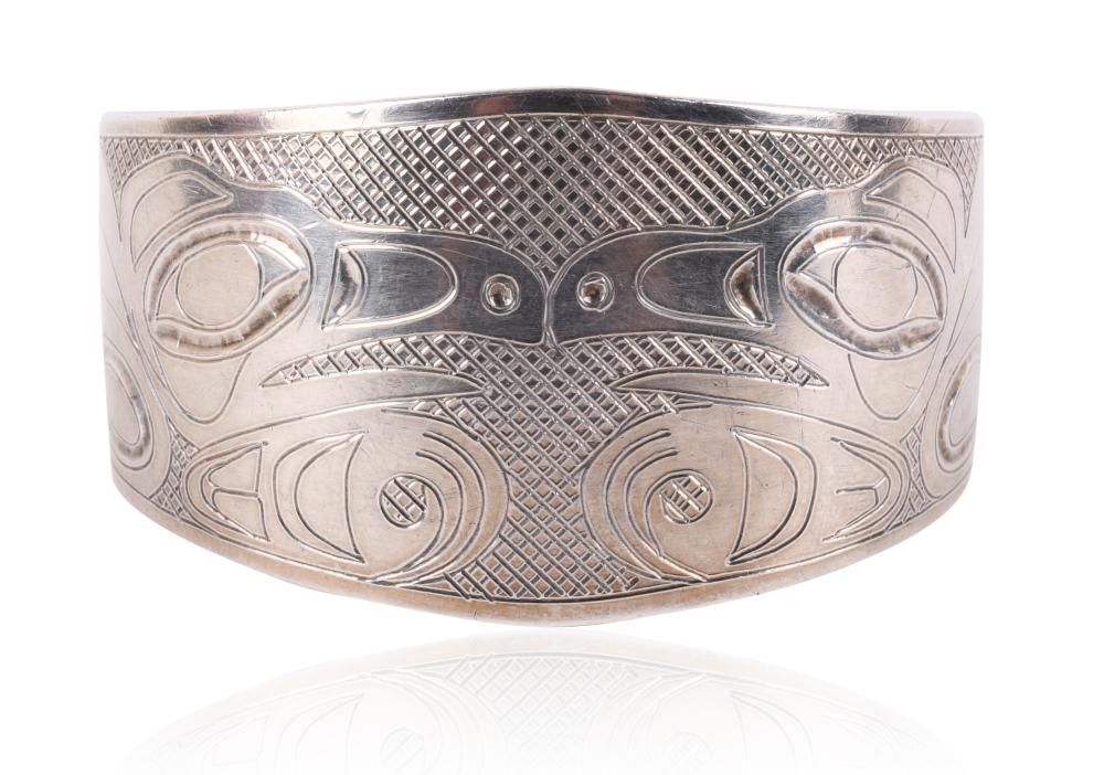 NORTHWEST COAST ENGRAVED SILVER