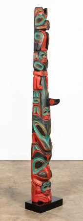 NORTHWEST COAST POLYCHROME WOO