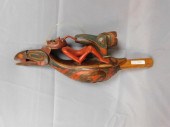 NORTHWEST COAST RAVEN RATTLE.