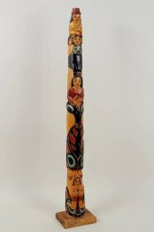 NORTHWEST COAST STYLE CARVED &