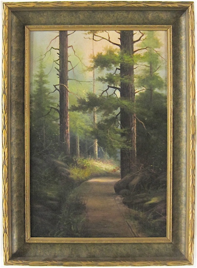 NORTHWEST OIL ON CANVAS (American