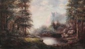NORTHWESTERN RIVER LANDSCAPE W