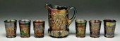 Northwood carnival glass water