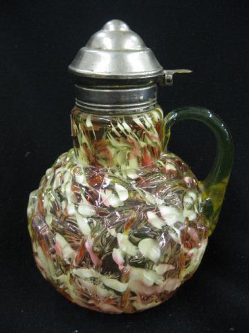 Northwood Victorian Art Glass Syrup