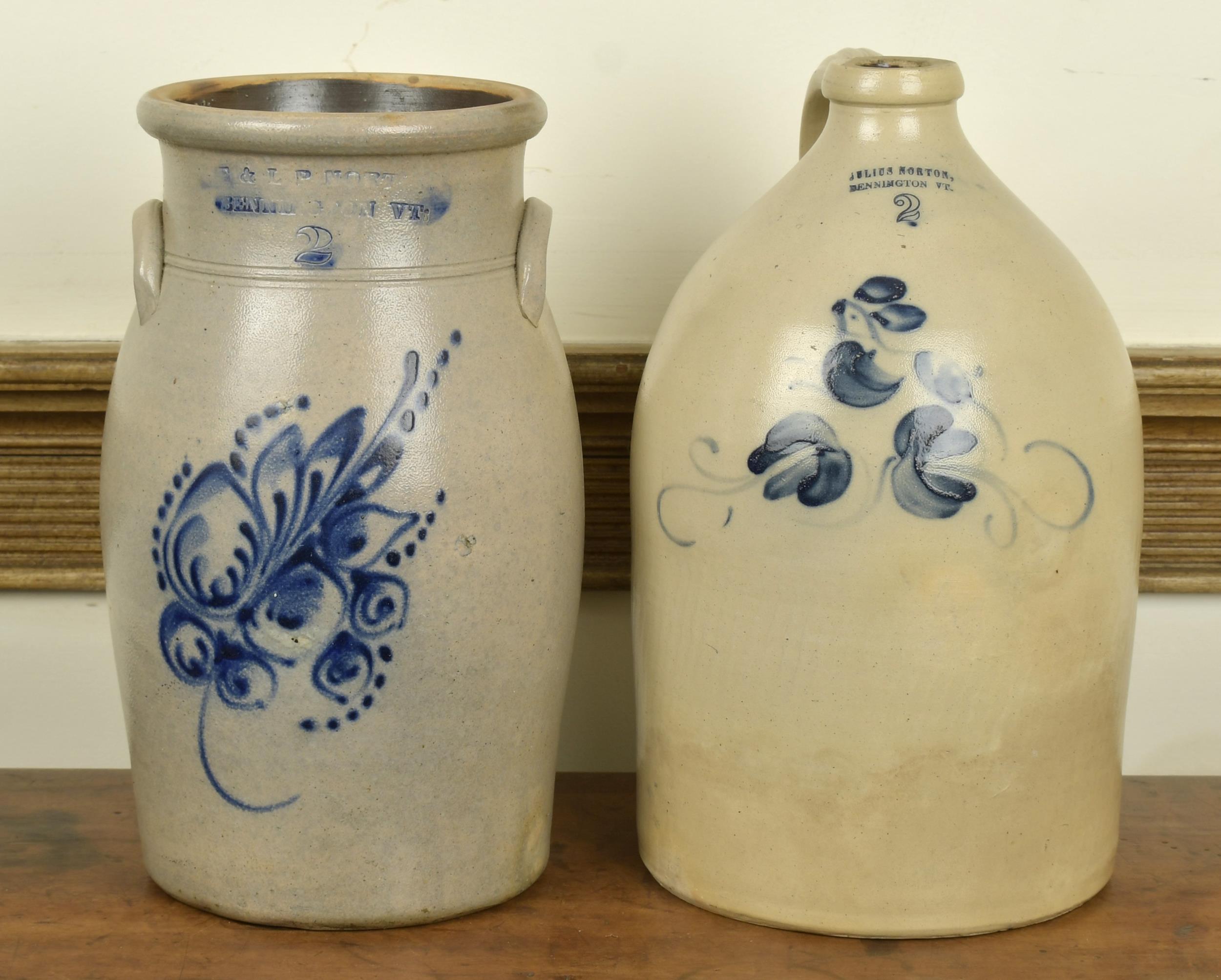 NORTON, BENNINGTON VT STONEWARE