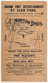 NORTON BROTHERS BROADSIDE.Nort