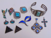 NORWAY & NAVAJO STERLING LOT O