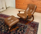 NORWEGIAN MODERN RECLINING LEA