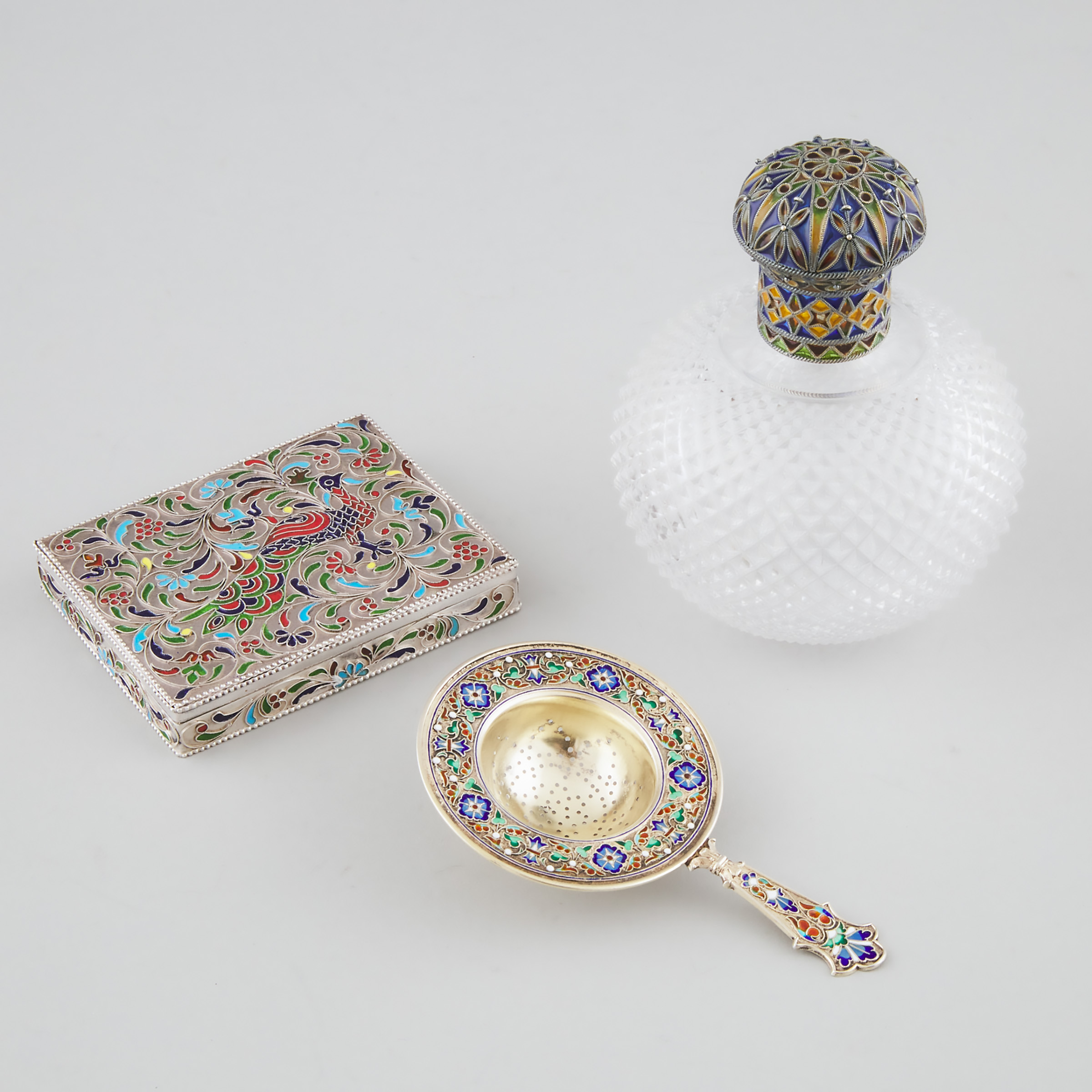 Norwegian Plique-à-Jour Enameled