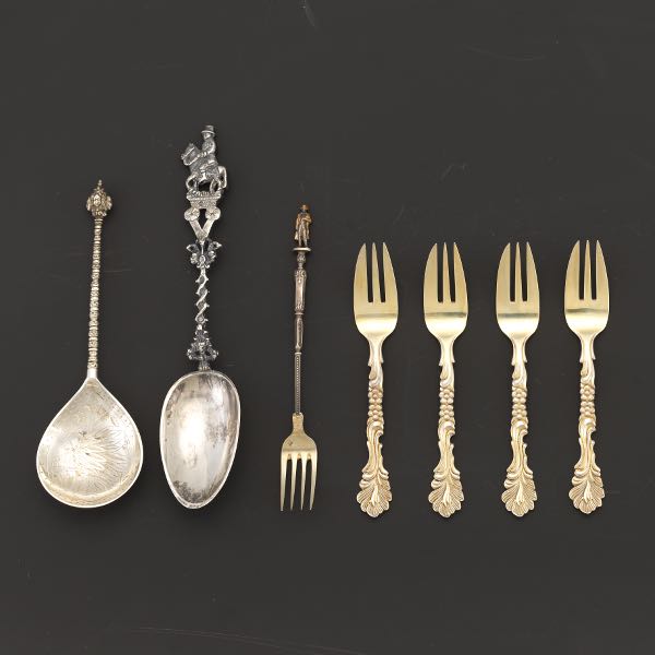 NORWEGIAN SILVER FLATWARE 