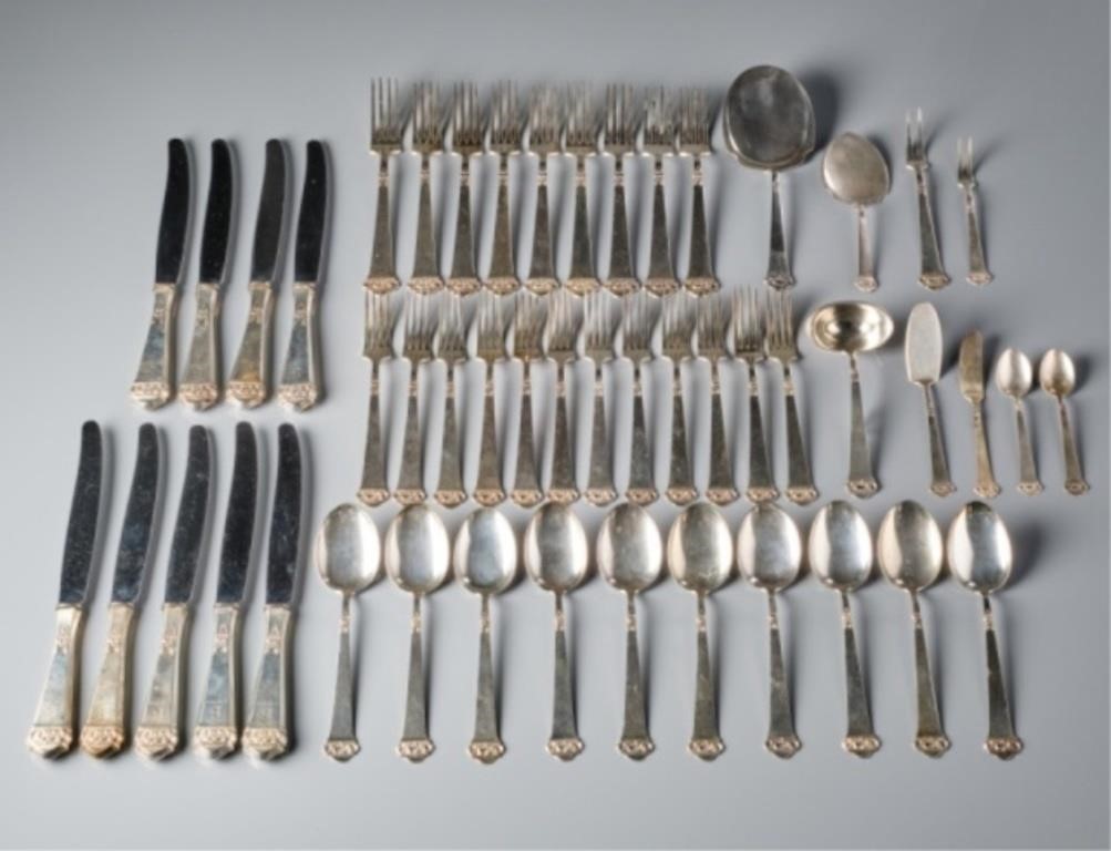 NORWEGIAN SILVER FLATWAREBergen,