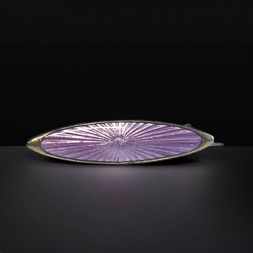 NORWEGIAN SILVER & GUILOOCHE ENAMEL