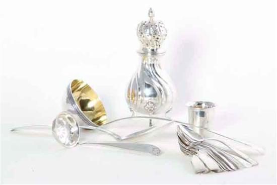 Norwegian silver table articles