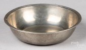 NORWICH, CONNECTICUT PEWTER BA