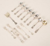 Nouveau Alvin sterling silver