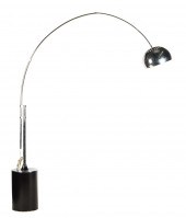 NOVA ARC FLOOR LAMPchromed met