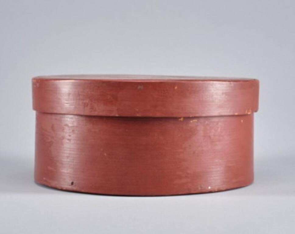 NOVA SCOTIA RED PANTRY BOXA 19th